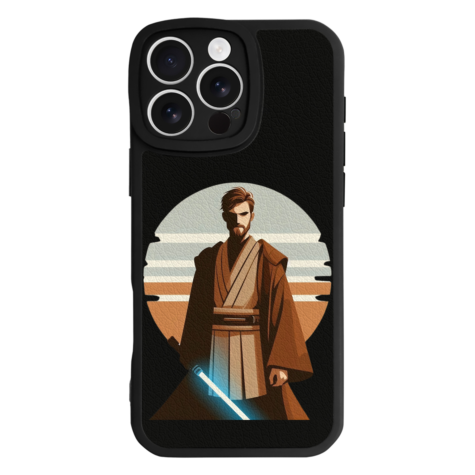 （画像用） スター・ウォーズ Star Wars 【iPhone 16シリーズ対応】シリコンスマホケース（レザー調） 材質：シリコン